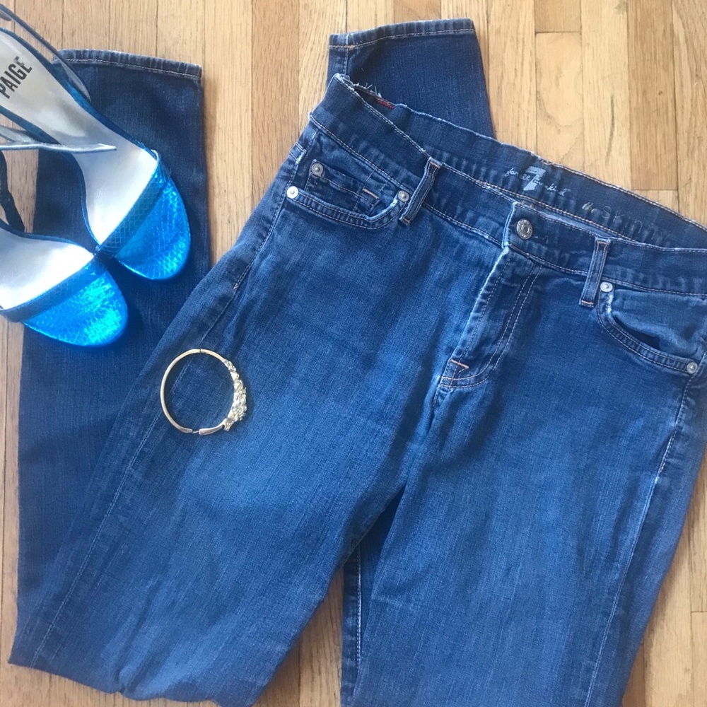 7 for all mankind skinny jeans